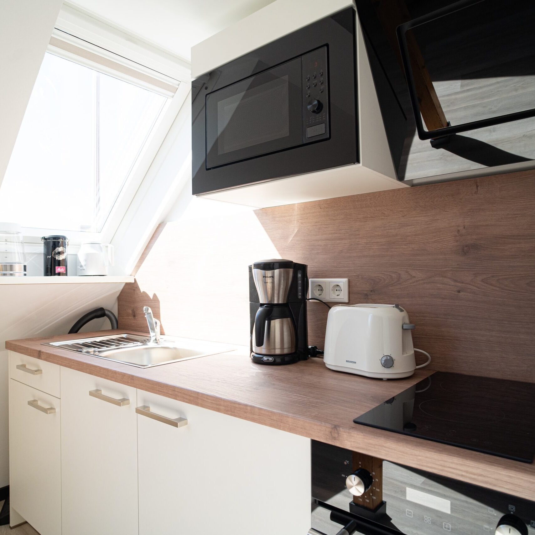 SEESCHWALBE FW2 (13 von 26) Küche in unserer Ferienwohnung